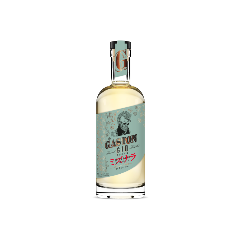 Gin français bio Mr Gaston Mizunara Cask Finish édition limitée