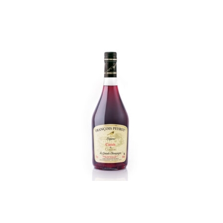 Liqueur Cassis au cognac François Peyrot