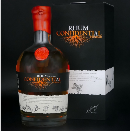 Rhum Trinidad finish en fût de Cognac by Confidential édition limitée