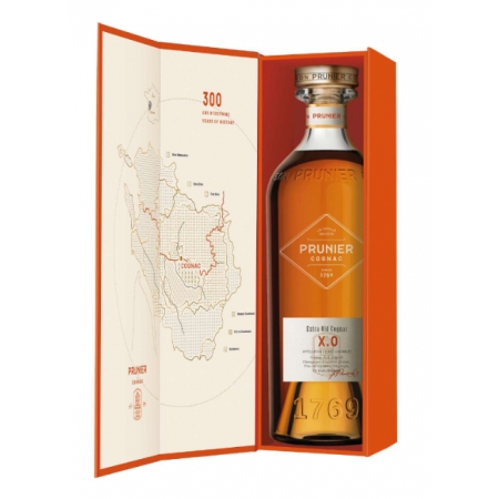 XO Cognac Prunier avec coffret