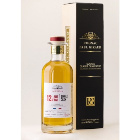 12 Years Old Single Cask Cognac Paul Giraud - Limited Edition