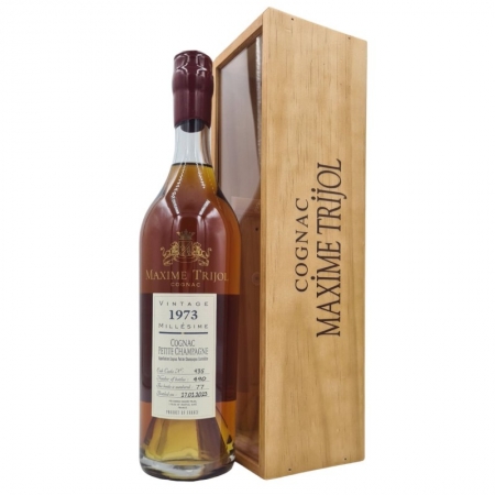 Cognac Maxime Trijol Vintage 1973 Petite Champagne